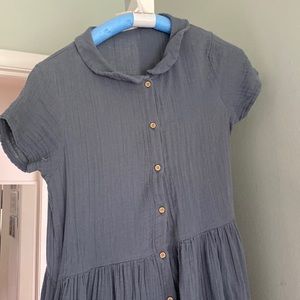 Soolip Organic Cotton Dress - Storm
Storm / S